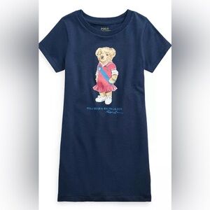 Polo Ralph Lauren Girls Shirt Dress Sz8-10